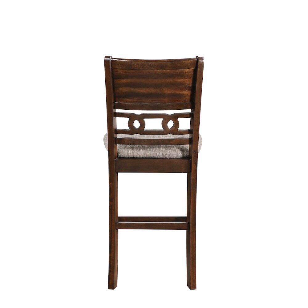 Alt View 2. New Classic Furniture - Furniture Gia Solid Wood Counter Table 2 Chairs in Cherry Brown - Cherry.