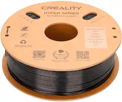 Creality - 1.75 mm Hyper ABS Filament 2.2 lbs for high-speed printers (1-pack) - Black - Front_Zoom