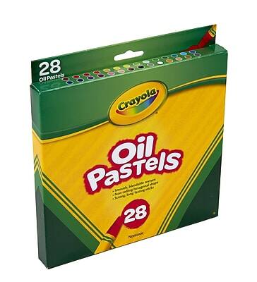 28 Oil Pastels  
Crayola Oil Pastels  
28 Nontoxic