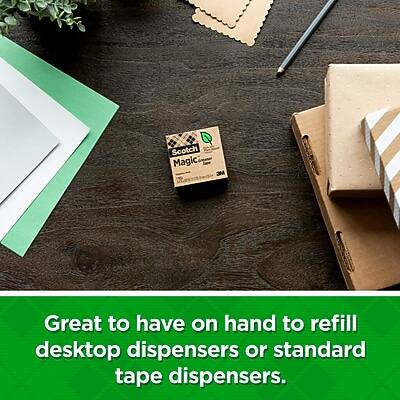 Scotch Magic Tape - Great to have on hand to refill desktop dispensers or standard tape dispensers.