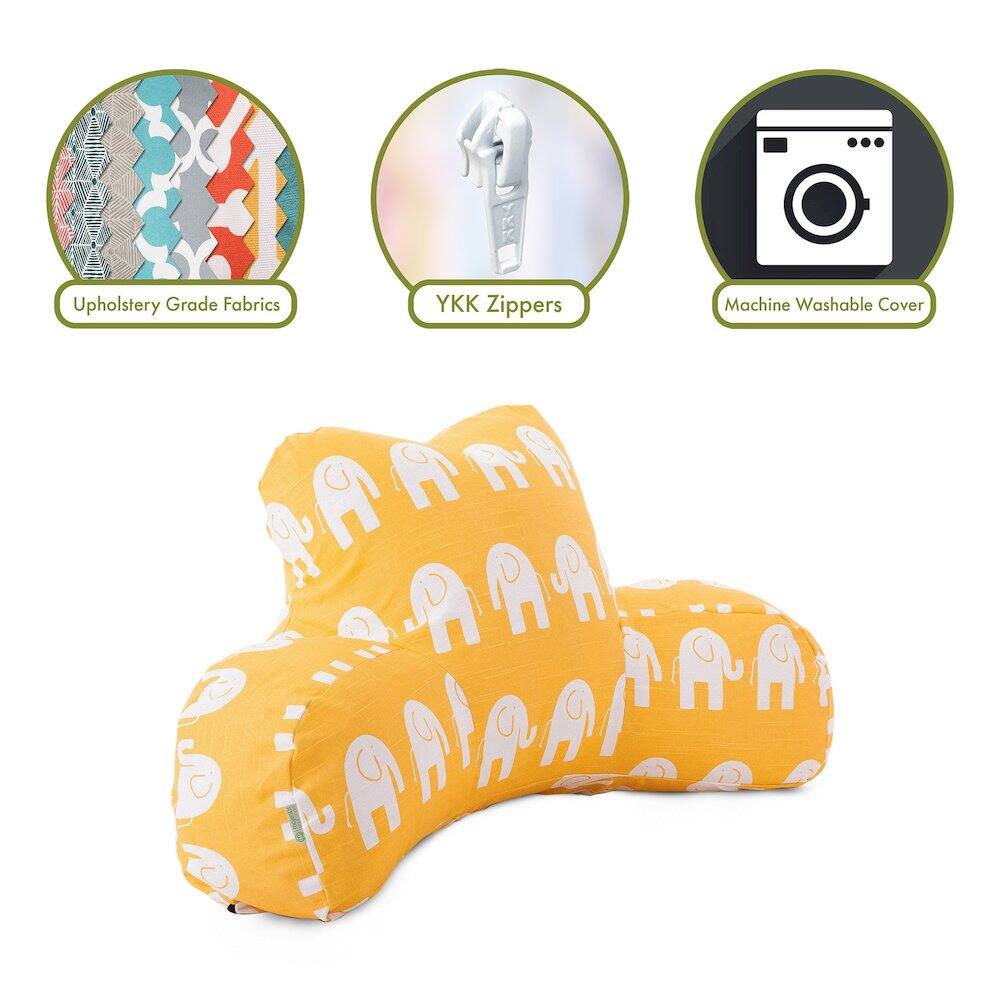 - Upholstery Grade Fabrics
- YKK Zippers
- Machine Washable Cover