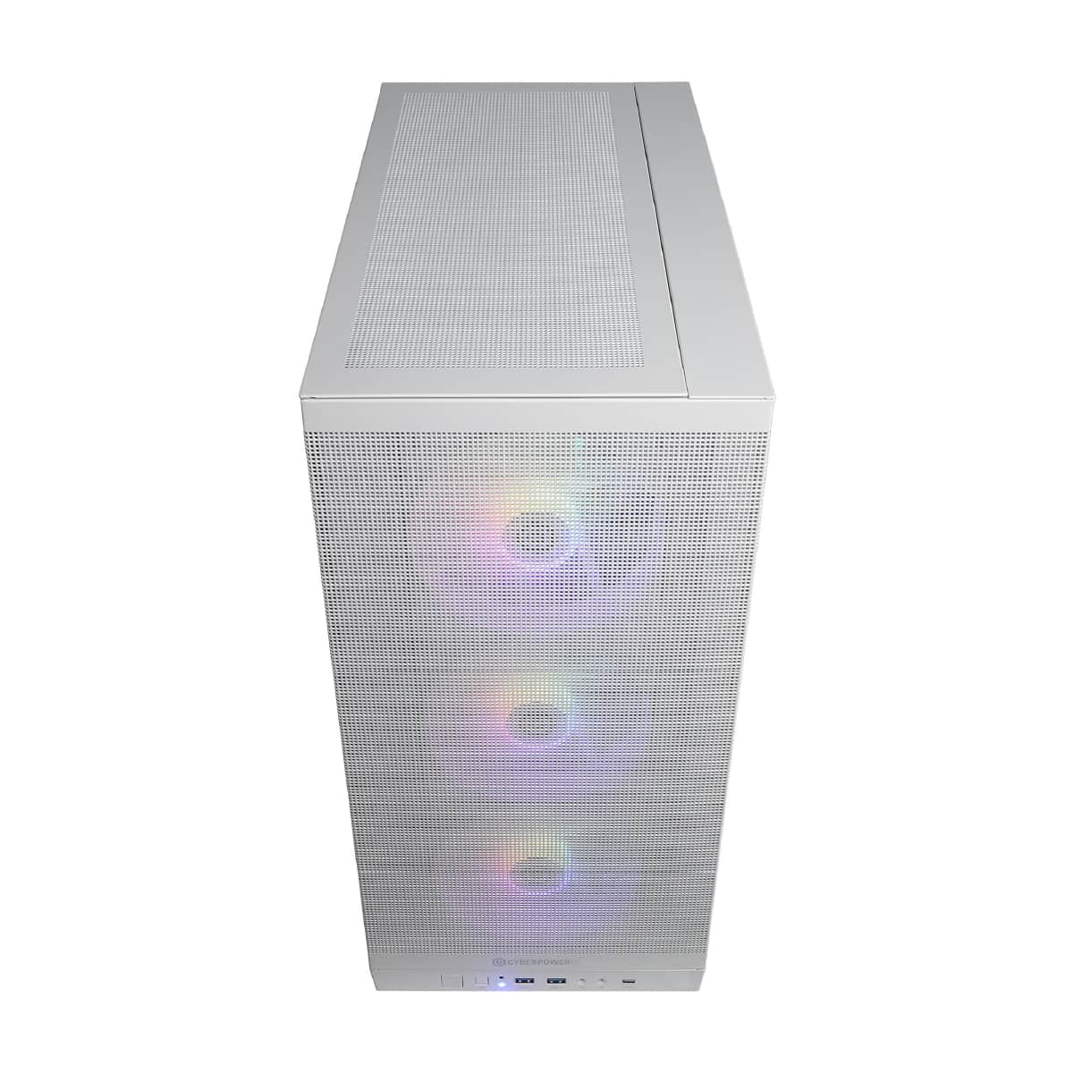 Alt View 13. CyberPowerPC - Gaming Desktop - Intel Core Ultra 9 285 - NVIDIA GeForce RTX 5070 Ti 16GB - 64GB DDR5 - 4TB PCIe 4.0 SSD - White.