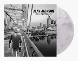 Alan Jackson - Where Have You Gone (Black & White Swirl) - VINYL LP