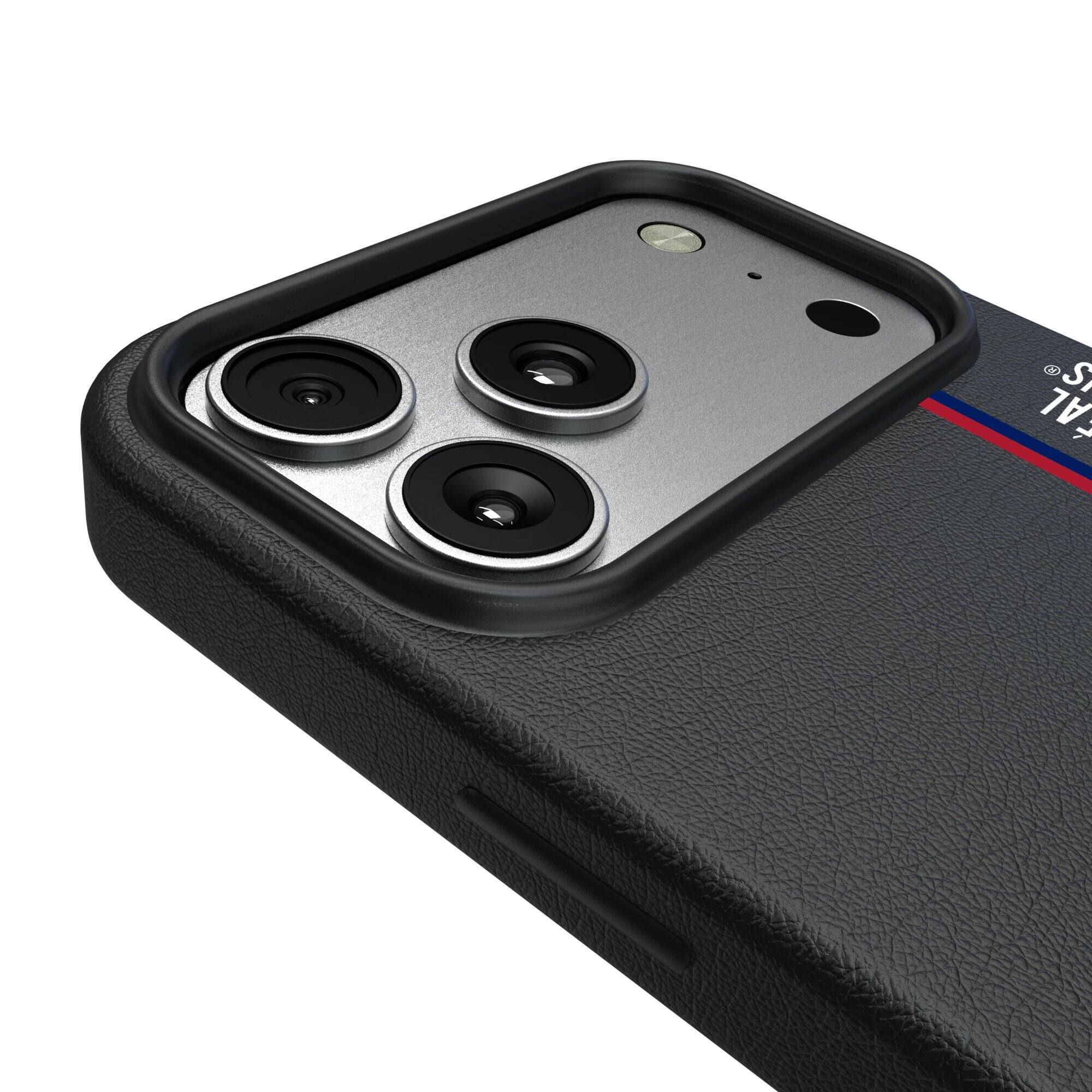Alt View 2. Keyscaper - Black Montreal Canadiens Sidebar Magnetic iPhone Case - 16 - Black.