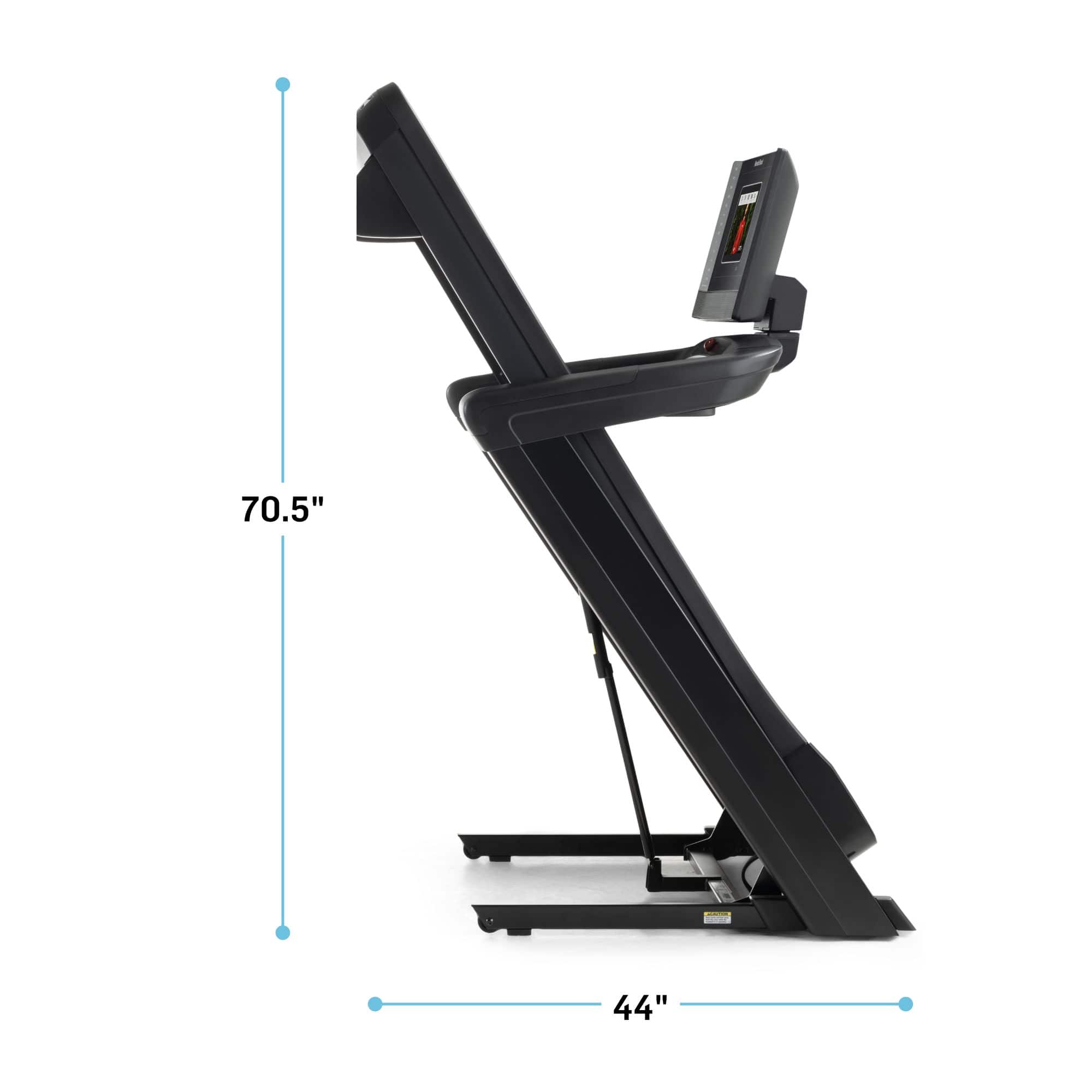 Left. NordicTrack - NordicTrack Commercial 1250 Treadmill - Black.