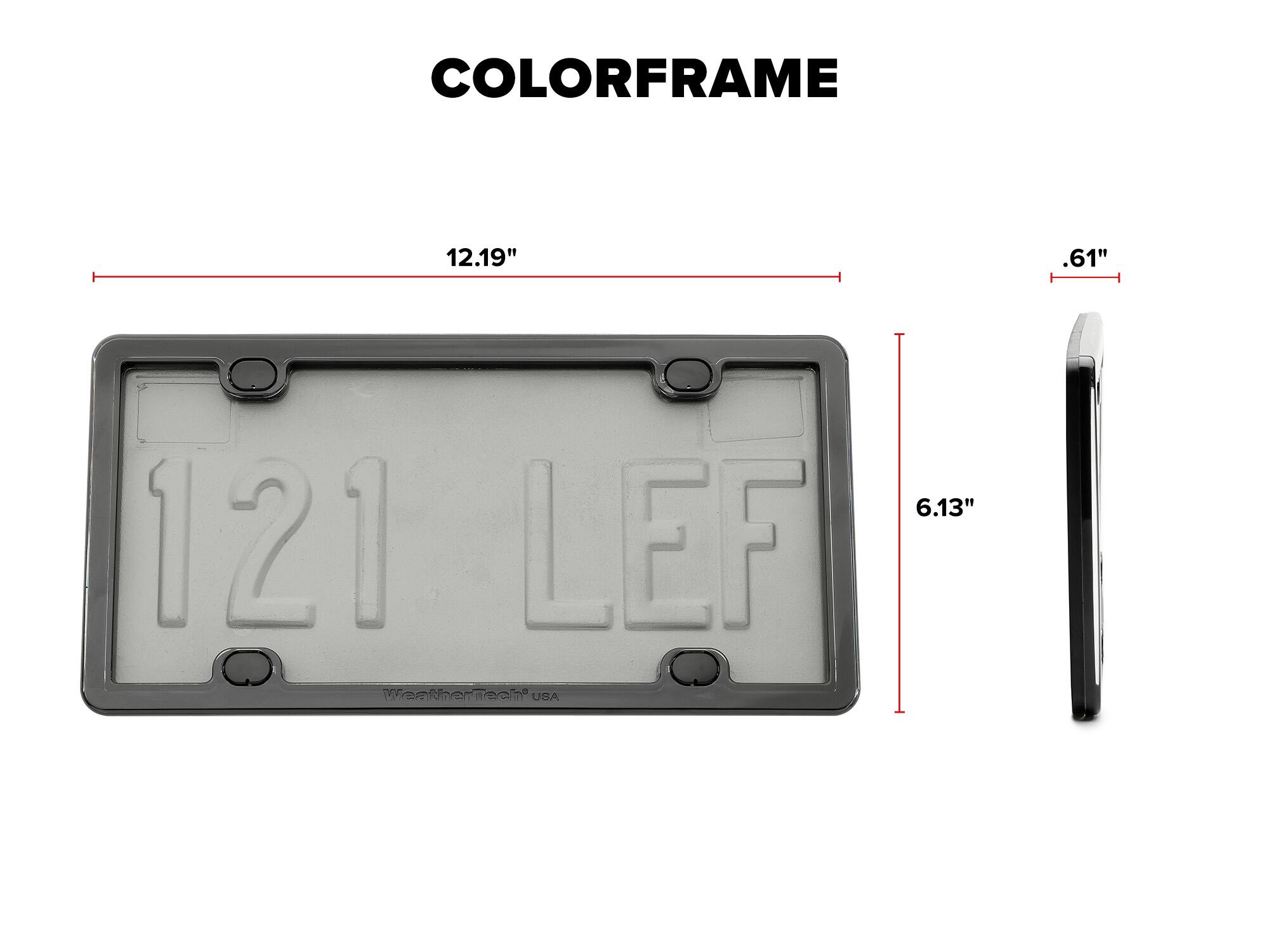 COLORFRAME  
12.19"  
.61"  
121 LEF  
6.13"