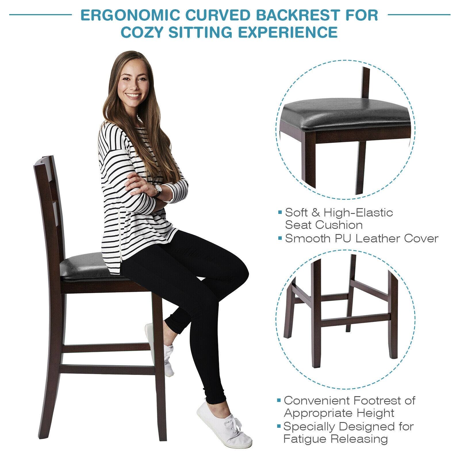 ERGONOMIC CURVED BACKREST FOR COZY SITTING EXPERIENCE

Soft & High-Elastic Seat Cushion
Smooth PU Leather Cover
Convenient Footrest of Appropriate Height
Specially Designed for Fatigue Releasing