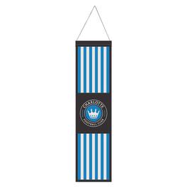 WinCraft - Charlotte FC Wool Primary Logo Banner - Multicolor