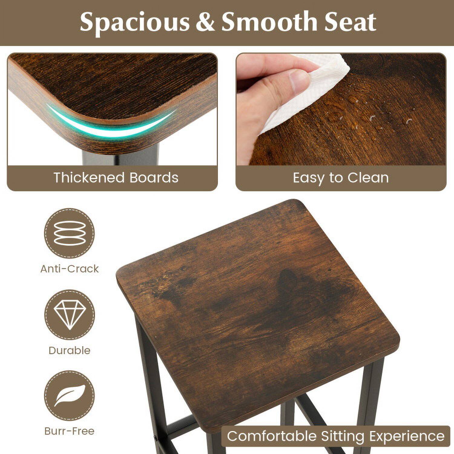 Spacious & Smooth Seat  
Thickened Boards  
Easy to Clean  
Anti-Crack  
Durable  
Burr-Free  
Comfortable Sitting Experience