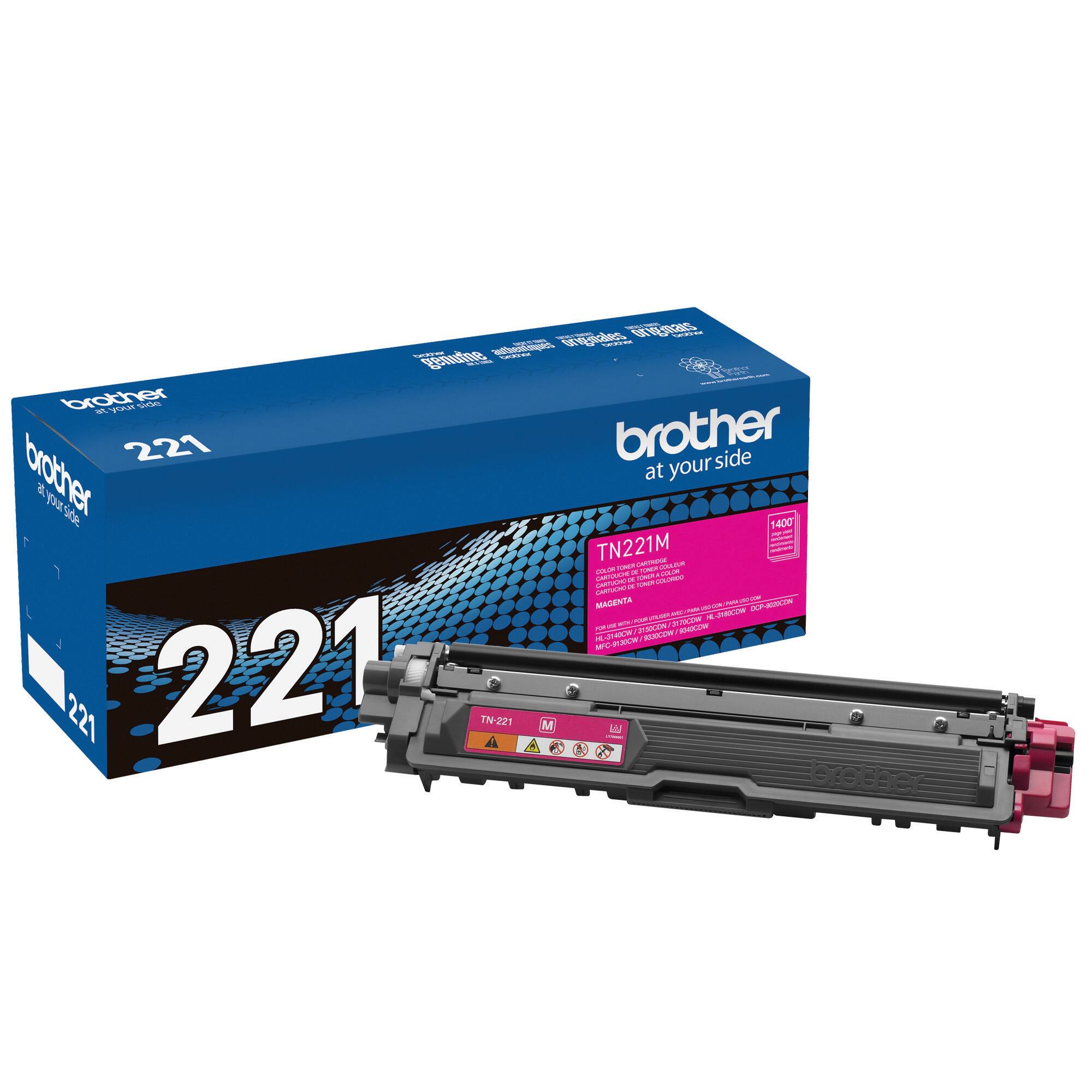 Brother - TN221M Standard-Yield Toner Cartridge - Magenta