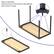 Easy to assemble
Only 8 screws fix the frame to the desktop
Get it done in 4 steps