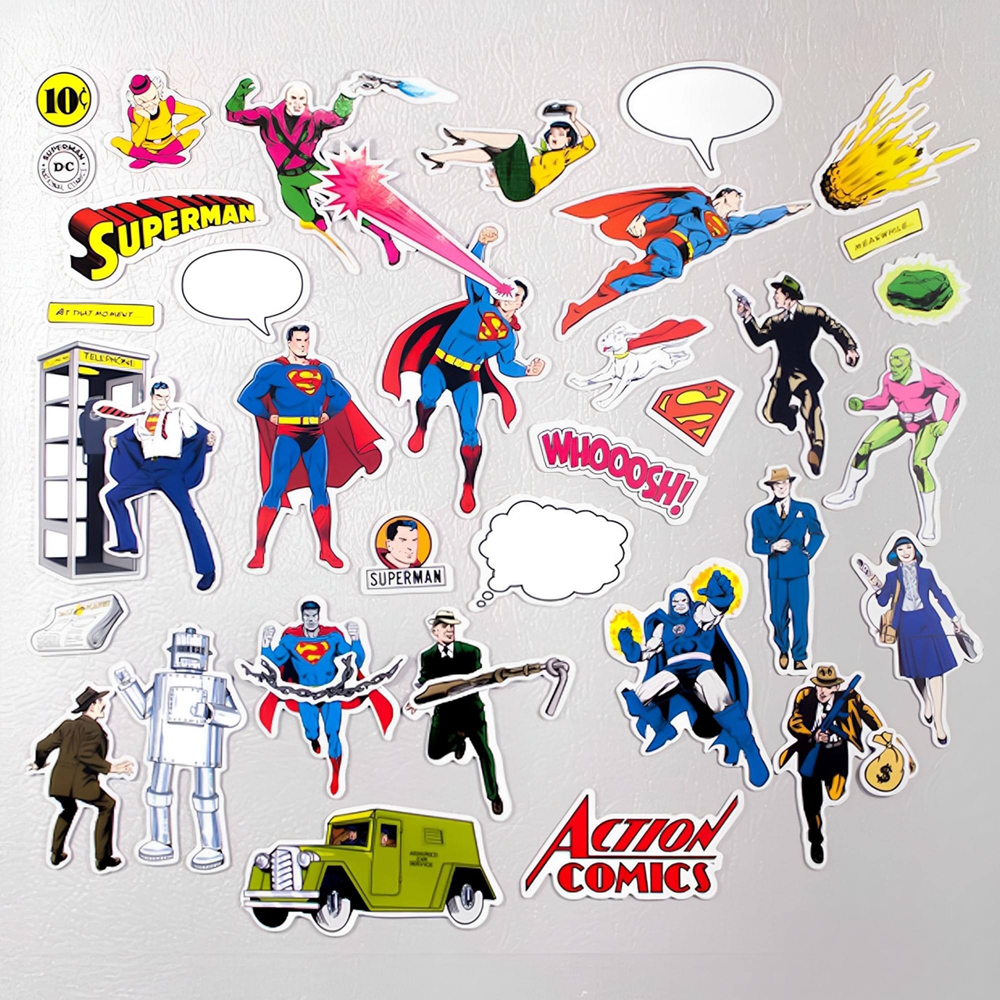 10¢  
DC  
SUPERMAN  
AT THE APARTMENT  
TELEPHONE  
WHOOSH!  
SUPERMAN  
ACTION COMICS