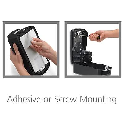 Adhesive or Screw Mounting