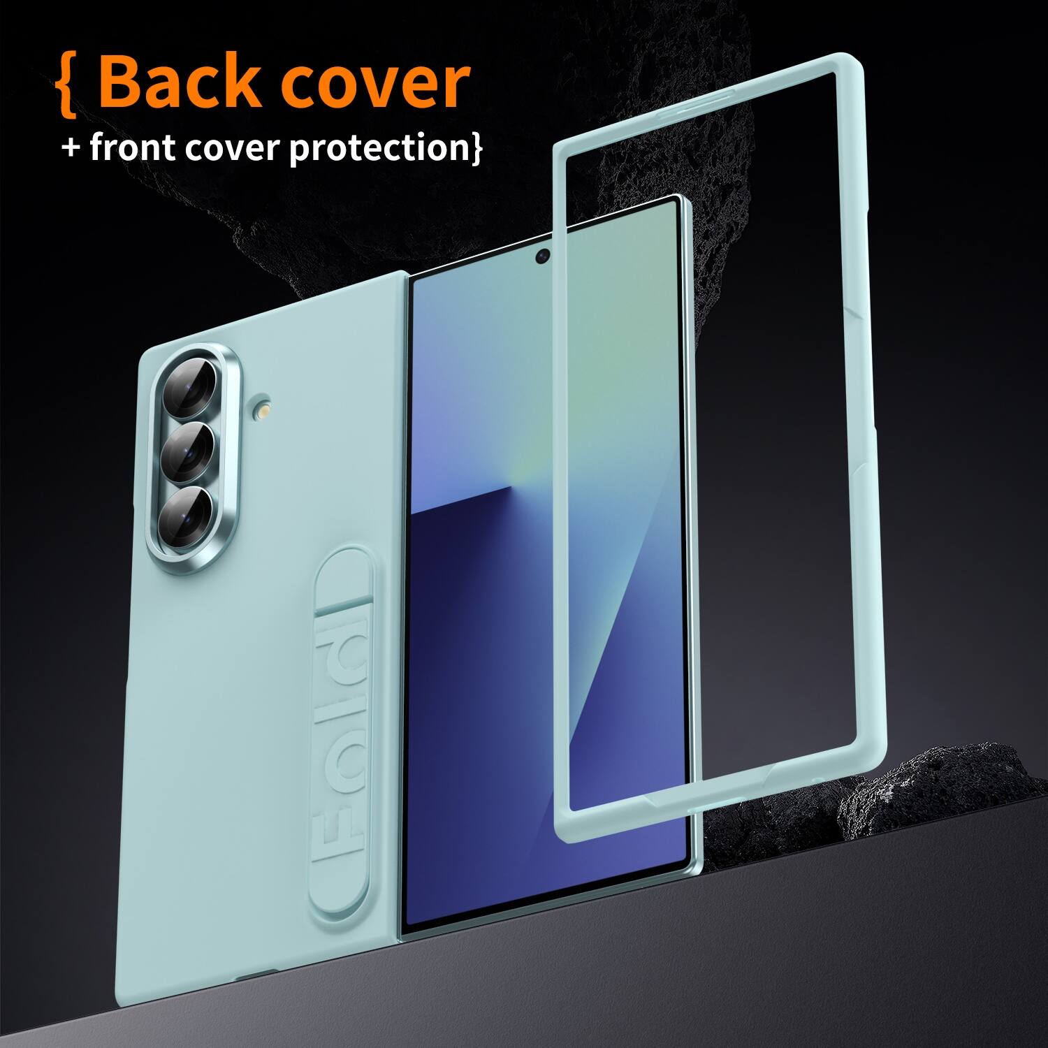 {Back cover + front cover protection}