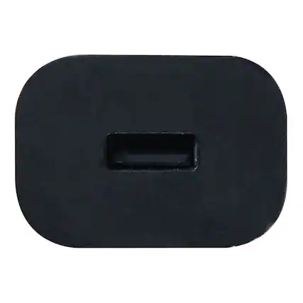Front. Amazon - 9-Watt USB Charger for Fire Tablets Kindle and Echo Dot (PS57CP/LY87DR) - Black.