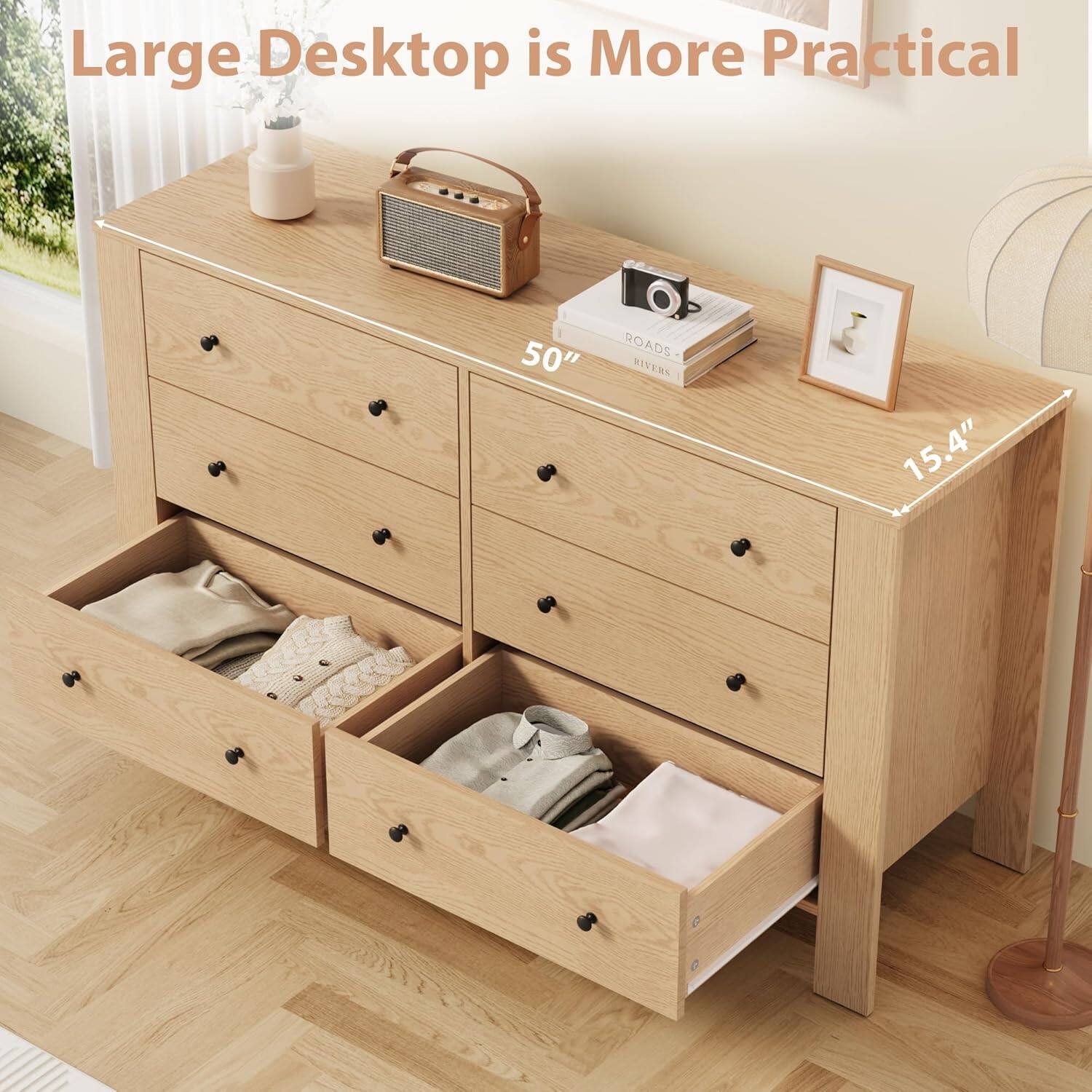 Large Desktop is More Practical

50" x 15.4"