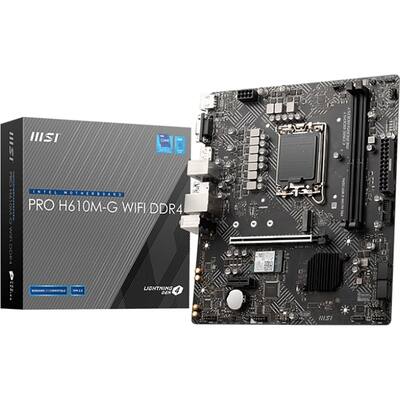 Scheda Madre GIGABYTE H610M H DDR4 – Intel H610, LGA 1700, Micro ATX, Solida E Affidabile