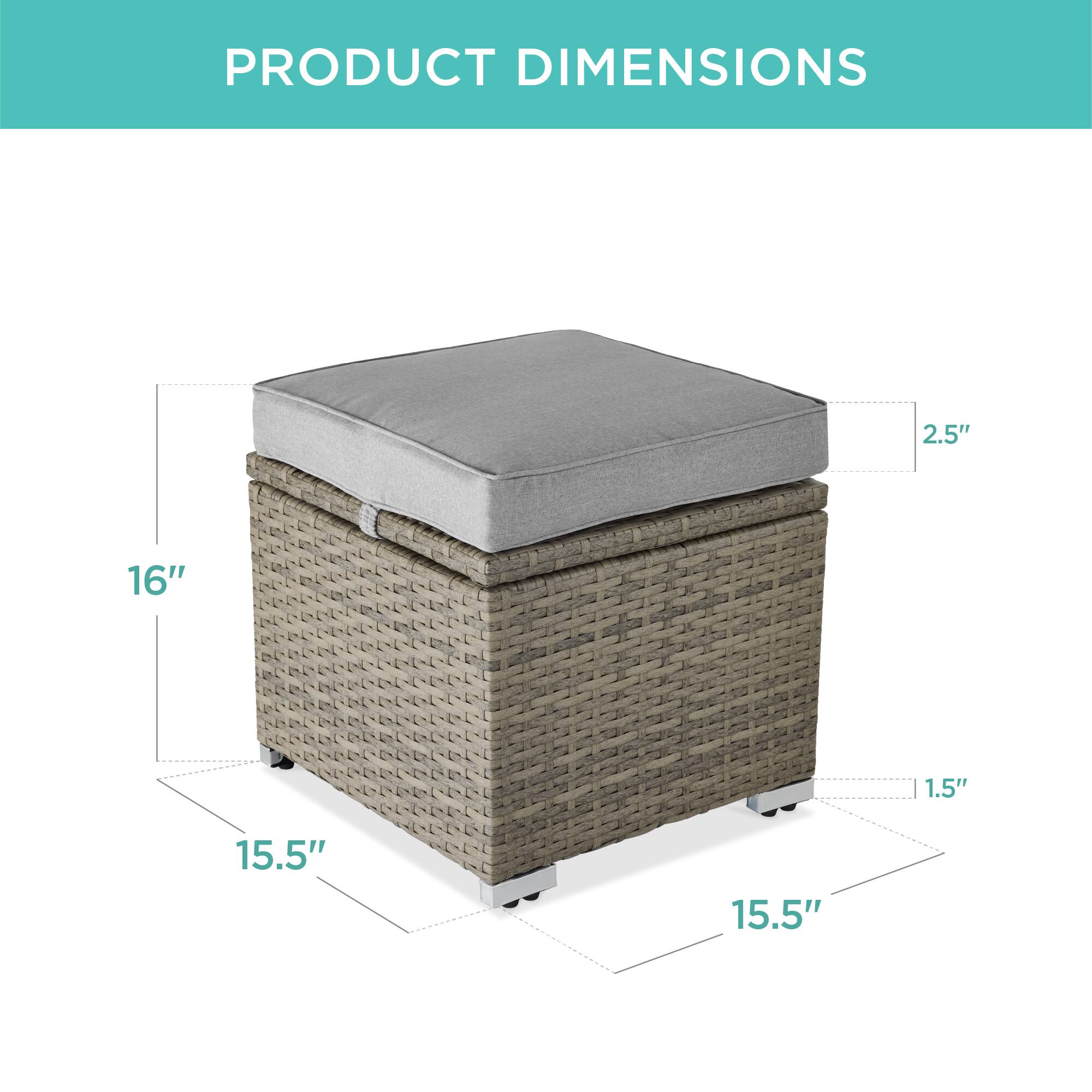 PRODUCT DIMENSIONS

2.5"  
16"  
1.5"  
15.5"  
15.5"