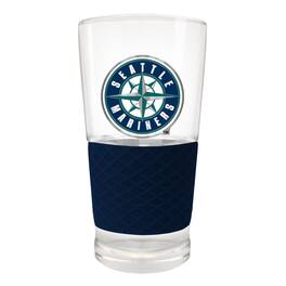 Great American Products - Seattle Mariners 22oz. Pilsner Glass with Silicone Grip - Blue