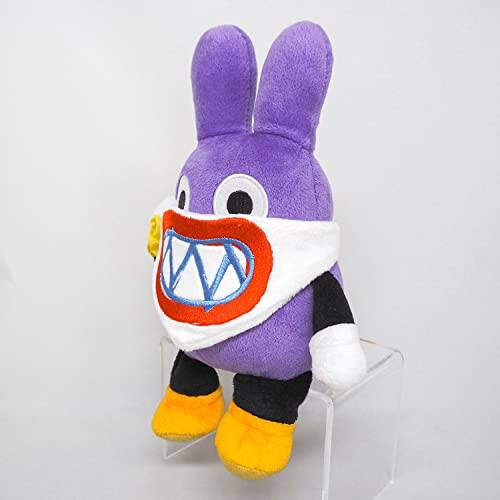 Alt View 4. Nintendo - Sanei Boeki Super Mario All Star Collection Nabbit Plush Toy, Size S, Height 9.1 Inches (23 cm).