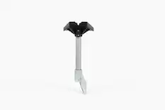 Front. Baird Mounts - Starlink Short Wall Mount - Galvanized Steel.