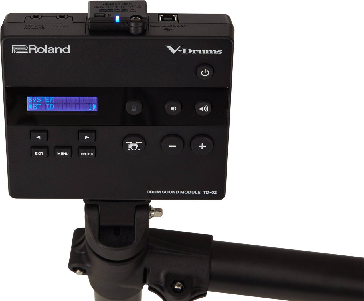 Roland V-Drums SYSTEM BT ID 1

DRUM SOUND MODULE TD-02