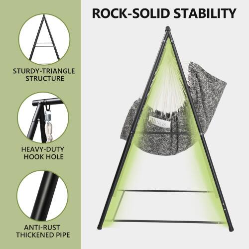 ROCK-SOLID STABILITY

STURDY-TRIANGLE STRUCTURE

HEAVY-DUTY HOOK HOLE

ANTI-RUST THICKENED PIPE