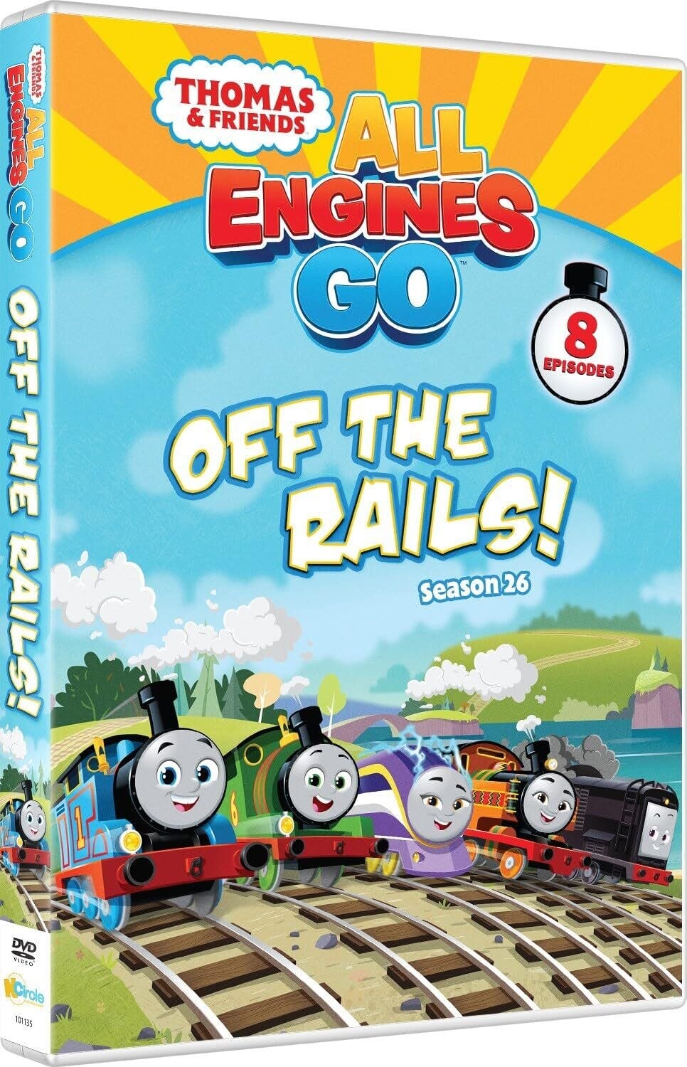 Thomas And Friends: All Engines Go - Off the Rails  - DVD