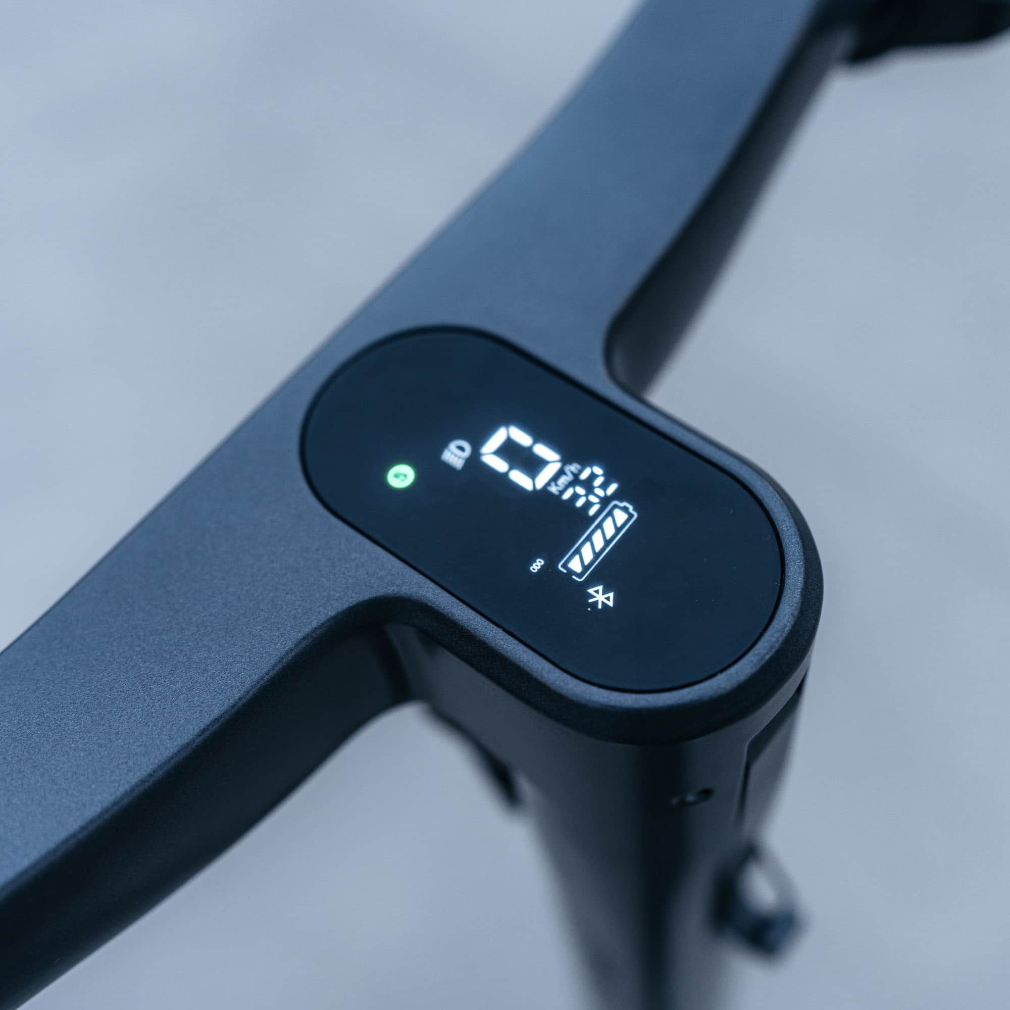 Alt View 12. Apollo - Air 2024 Premium Electric Scooter w/43 mi Max Range & 21 mph Max Speed - Space Gray.