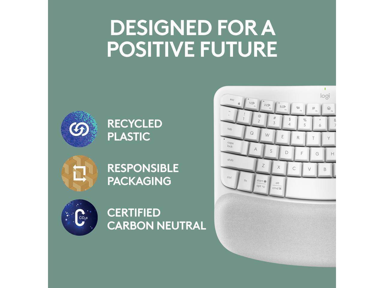 DESIGNED FOR A POSITIVE FUTURE

- RECYCLED PLASTIC
- RESPONSIBLE PACKAGING
- CERTIFIED CARBON NEUTRAL