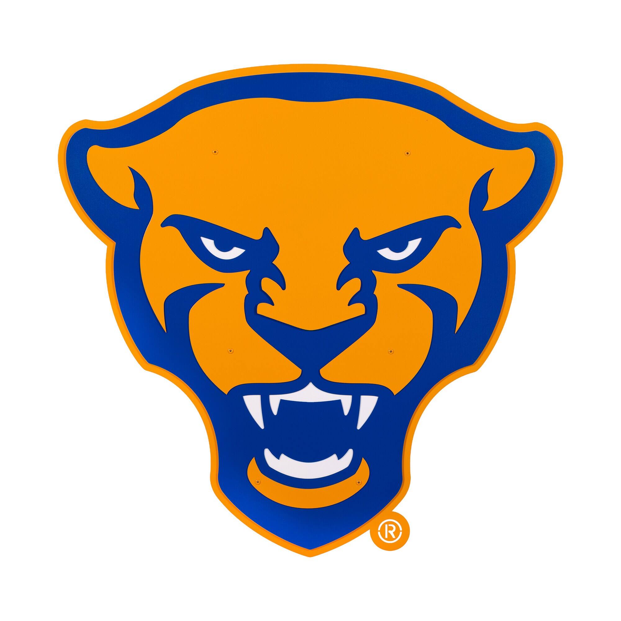 Pitt Panthers 23" Layered Metal Wall Art Sign