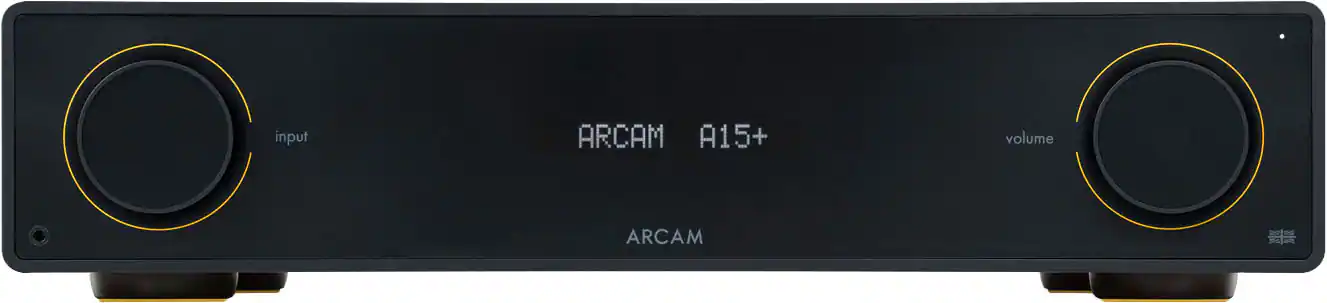 ARCAM A15+  
input  
volume  
ARCAM