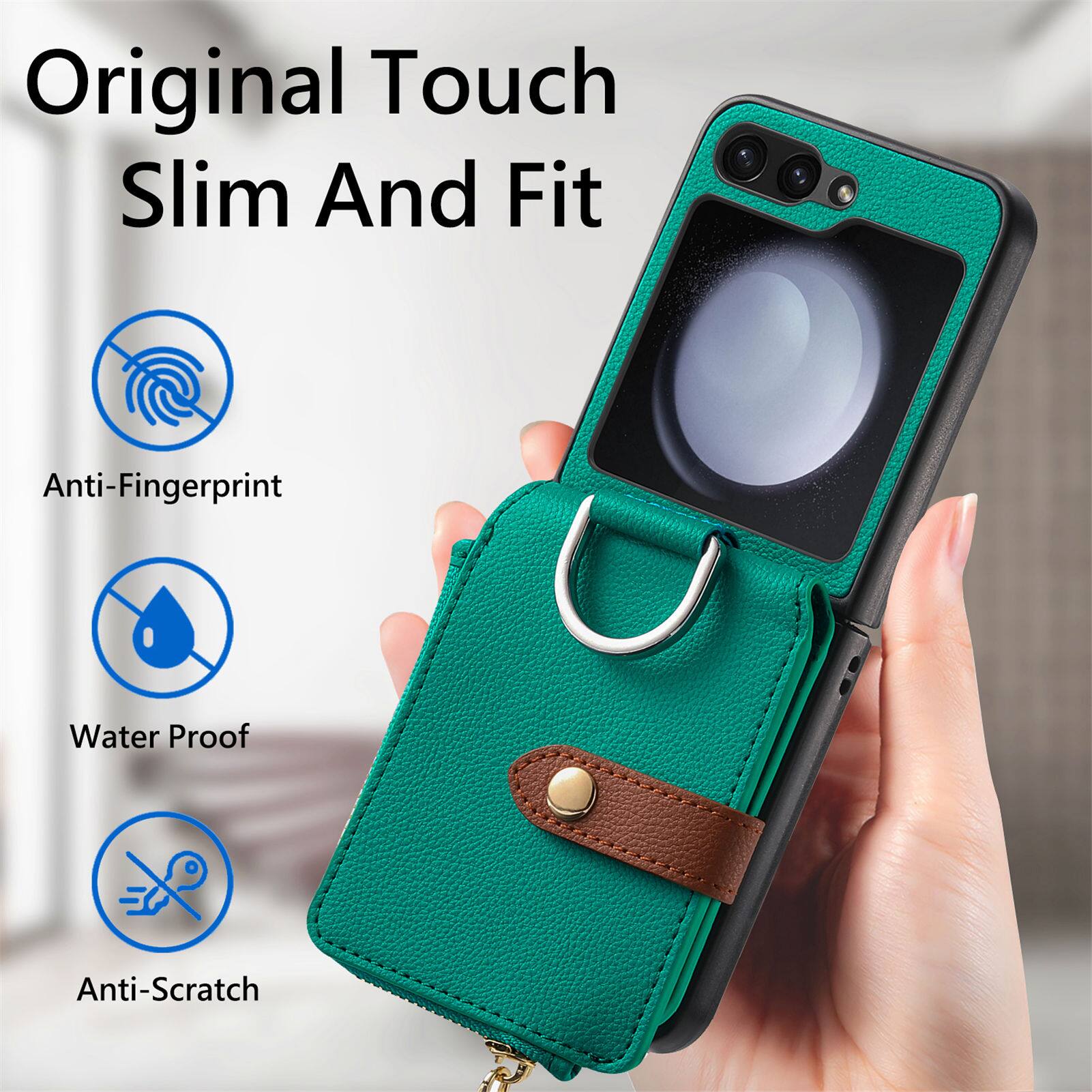 Original Touch Slim And Fit  
Anti-Fingerprint  
Water Proof  
Anti-Scratch