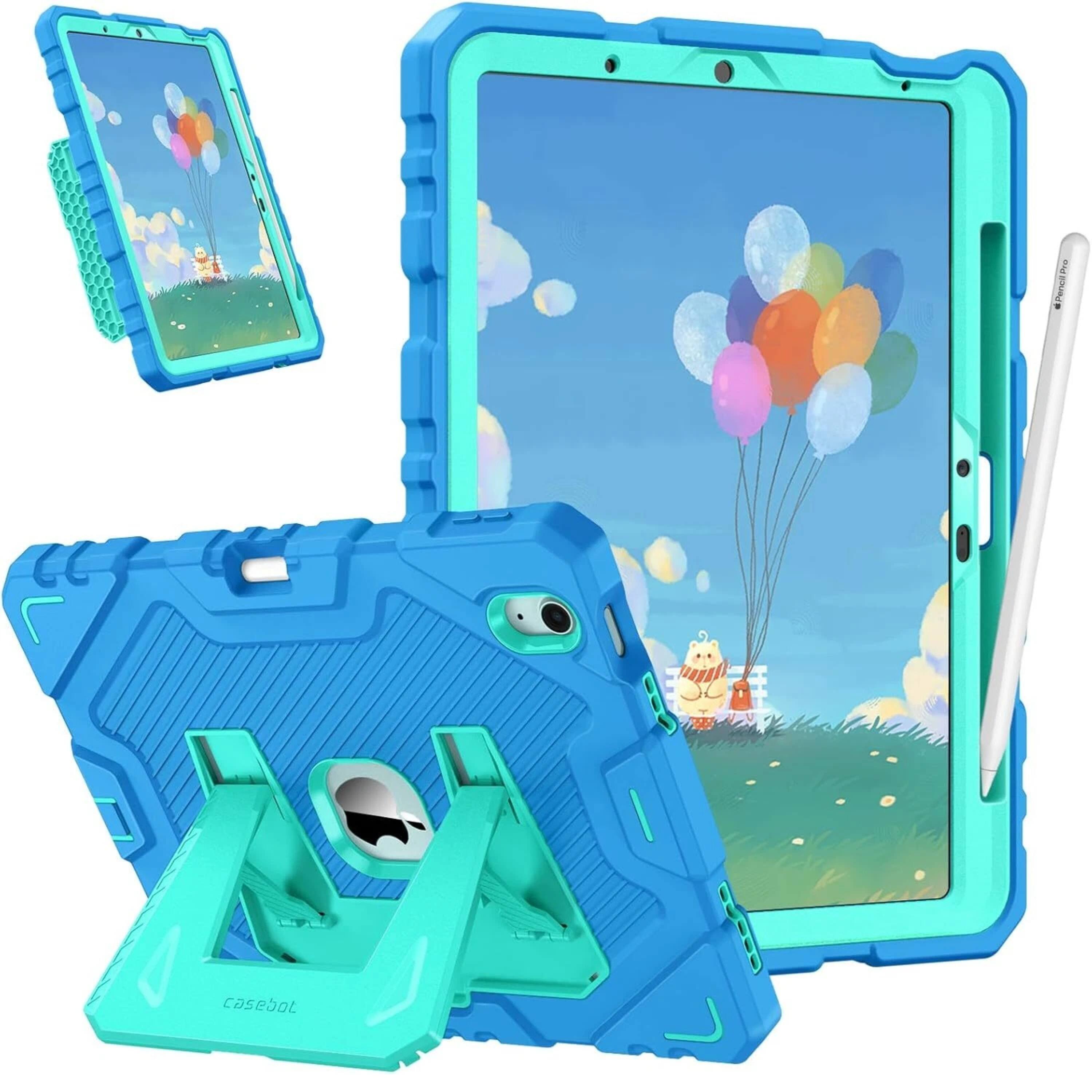 Kitcheniva - Durable Full Body Rugged Cover For iPad Air 11 Inch M3 And M2 Generation - Blue price history on PriceWatchPro