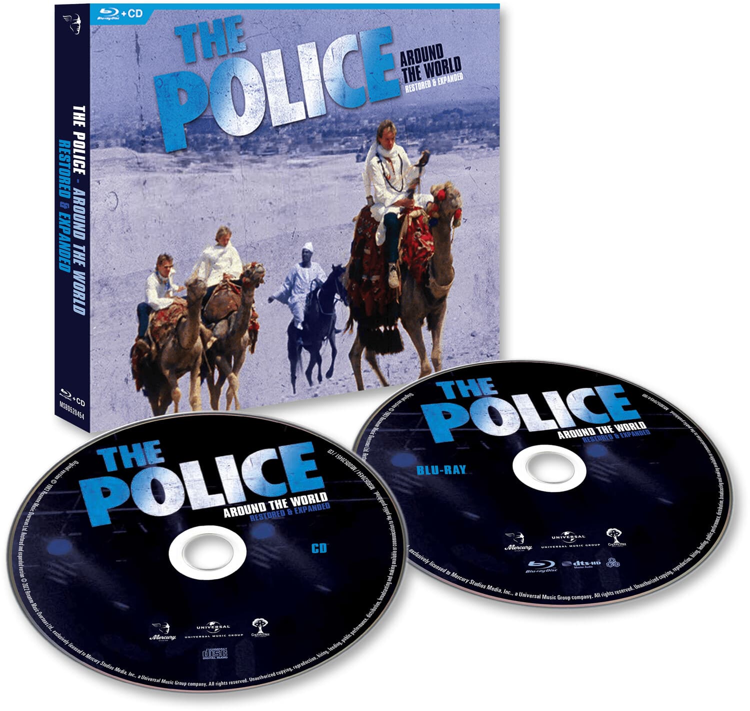 The Police - Around The World Restored & Expanded   Blu-ray/CD   - COMPACT DISCS price history on PriceWatchPro