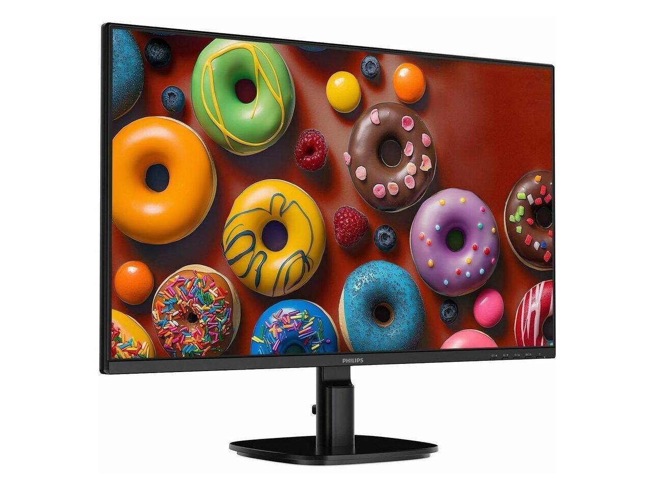 Alt View 2. Philips - Philips 27B2N2200G 27" FHD IPS Monitor, 144Hz, 4ms, Adaptive Sync, HDMI/DP/VGA - Textured Black.
