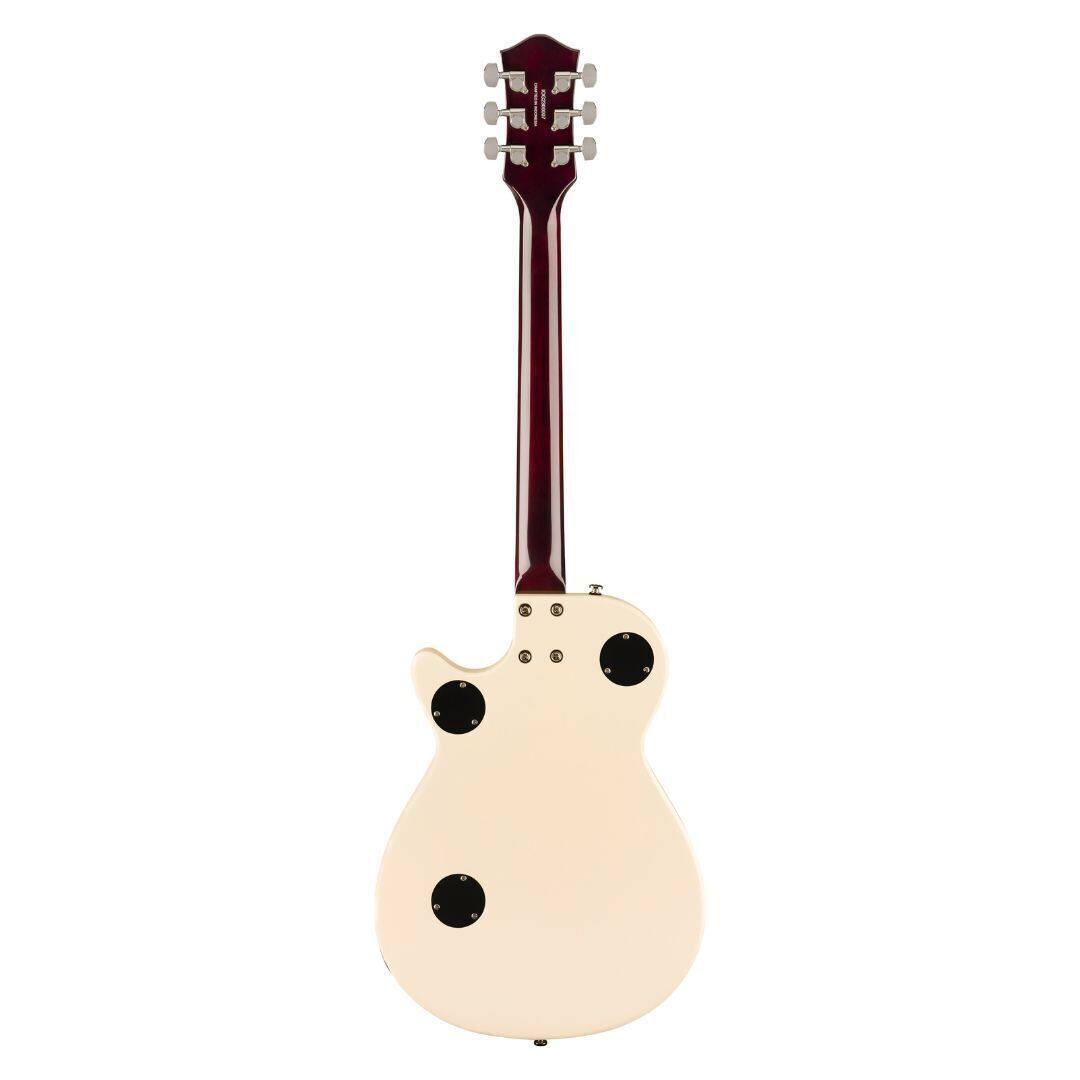 Back. Gretsch - Gretsch Streamliner Jet Club Single-Cut Electric Guitar (Vintage White) Bundle.
