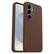 Front. OtterBox - Symmetry Cactus Leather Series Hard Shell for Samsung Galaxy S25 - Brown.