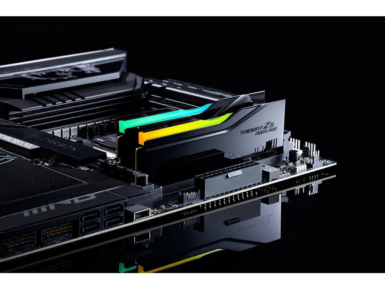 【ますぴ@プロフ必読 】ryzen55500,A520M-A,メモリ16g G.SKILL Trident Z5 NeoX RGB 32GB DDR5 6000MHz RAM (2x16GB) Glossy