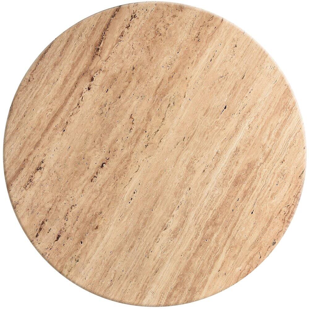 Alt View 3. Meridian Furniture - Genoa Beige Coffee Table - Beige.