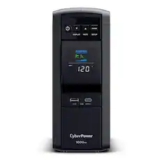 ENTER DISPLAY MUTE SETUP
BeTTORY A L NAUREL C - mmue 120 USB 3.1 USB-C
CyberPower 1000VA