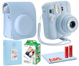 Fujifilm - INSTAX MINI 13 Instant Film Camera (Frost INSTAX MINI Film + More - Blue