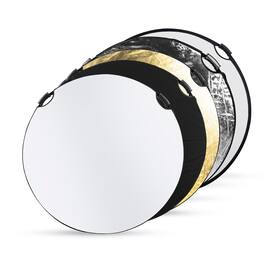Glow - 5-in-1 Collapsible Circular Reflector with Handles (52")