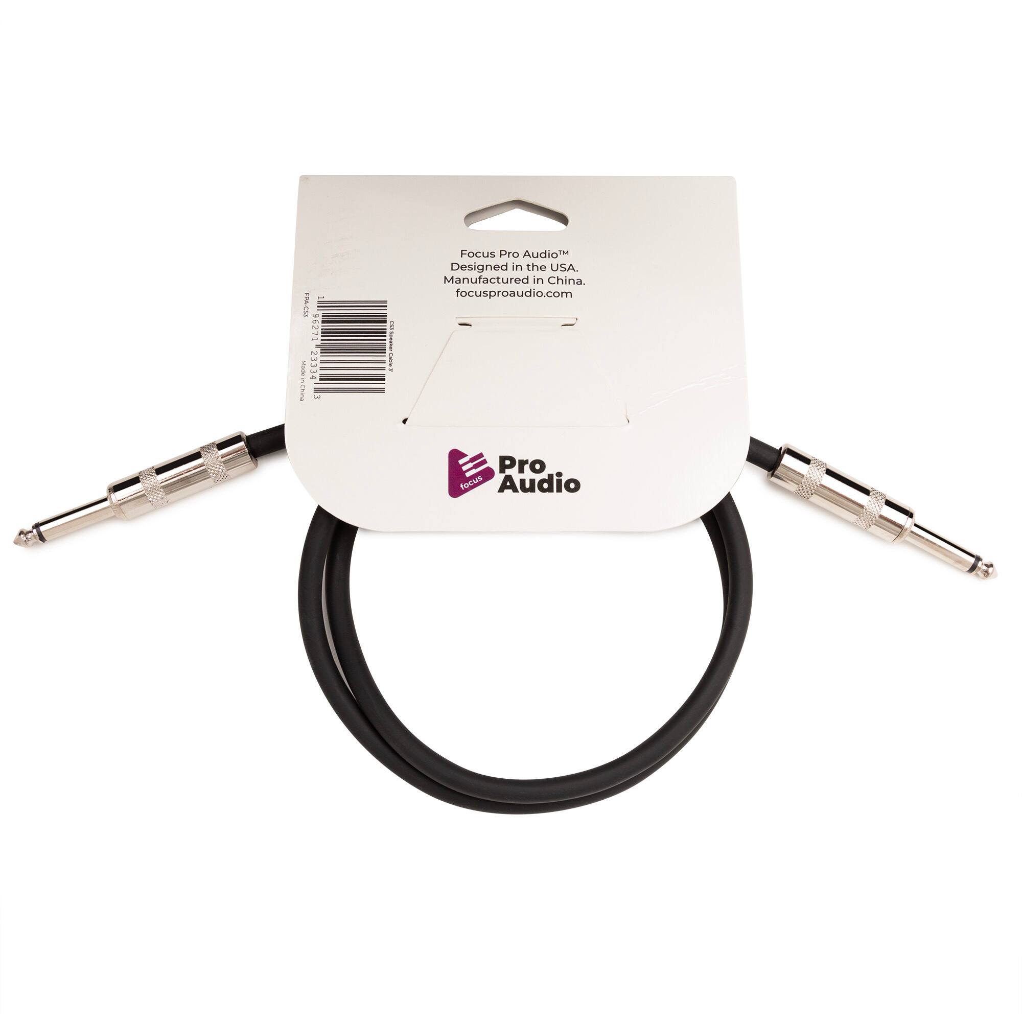 TU 6271 I 23334 -- I Focus Pro Audio  
Designed in the USA.  
Manufactured in China.  
focusproaudio.com  

Pro Audio