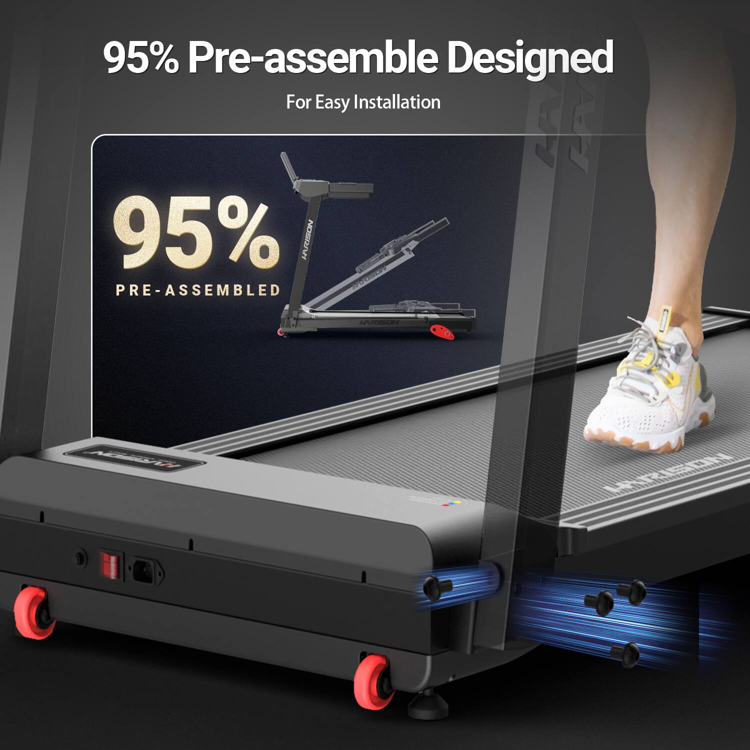 95% Pre-assemble Designed For Easy Installation  
95% HARISON PRE-ASSEMBLED PROCIS 1  
170 srem