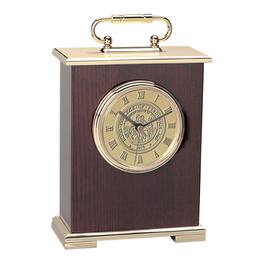 Jardine - Hood College Blazers Carriage Clock - Gold