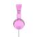 Angle. JLab - JBuddies Studio On-Ear Kids Wired Headphones - Pink/Gray.