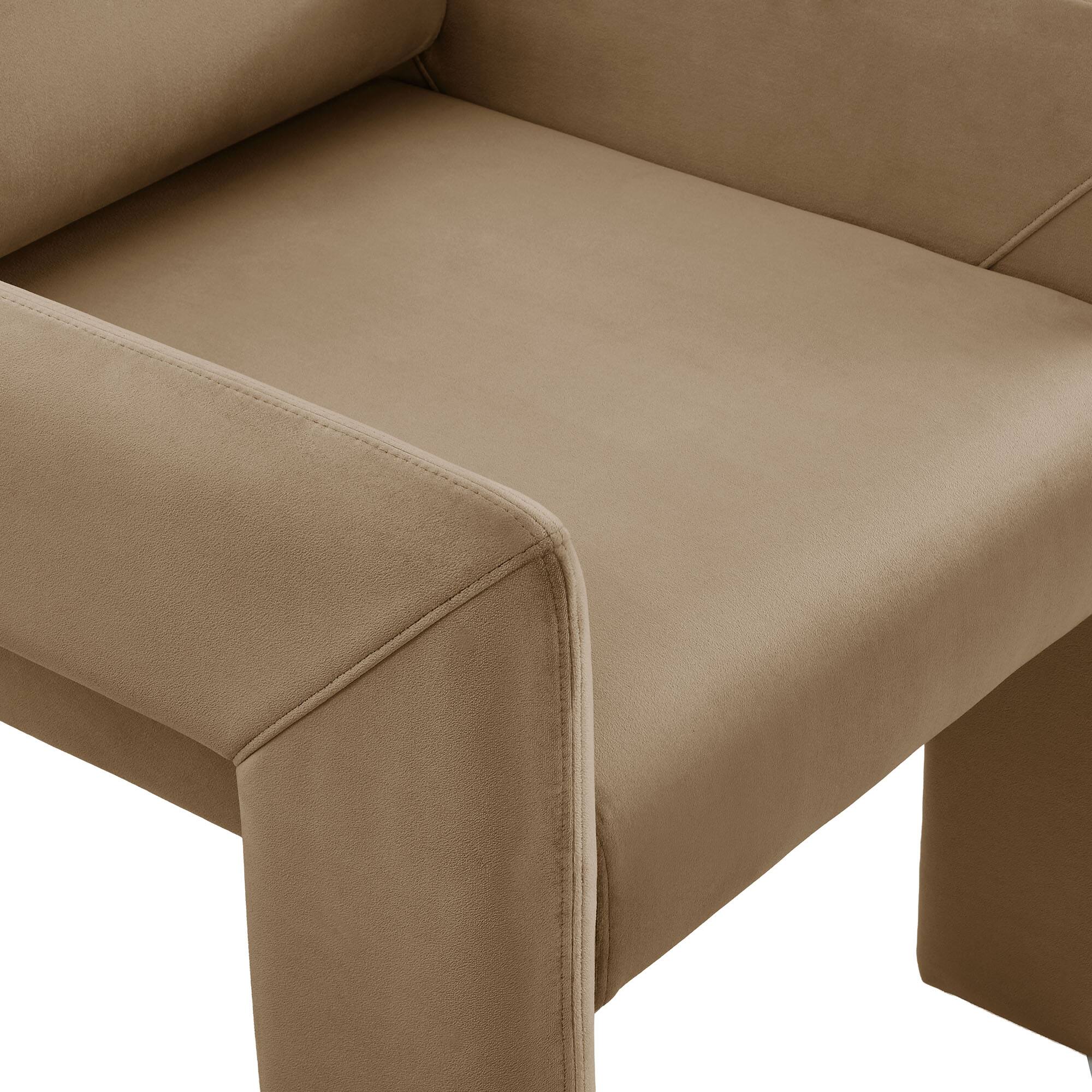 Alt View 5. Modway - Daven Upholstered Dining Chair by Modway - Taupe.