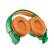 Left. Contixo - Contixo Kids Bluetooth Wireless Headphones, Fun Designs, Safe Volume Limiter, LED Lights, Foldable, Mic - Green.
