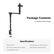 Package Contents
1 x Desktop Phone Stand
Specifications
Model: ST013
Item Type: Desktop Phone Stand
Compatibility: Phone
Mounting Points: Phone Clamp
Main Material: Metal, Plastic